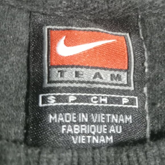 Kansas Basketball VTG Nike Team Apparel Men's LS Sweatshirt Size S - Picture 7 of 9